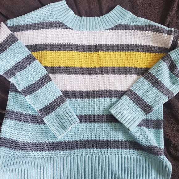 Liz Claiborne striped sweater XL - Picture 2 of 4